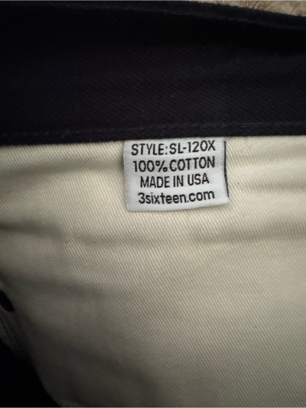 3sixteen SL-120x Shadow Selvedge Jeans - Picture 10 of 14